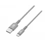 TB USB-C Kabel 1m Grau - USB 2.0 Laden & Sync Nylon Geflochten