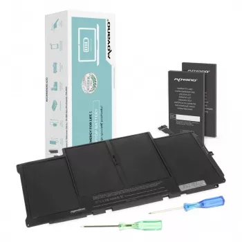 MOVANO Akku A1377 für Apple MacBook Air 13 A1496 A1405 - 7200 mAh (54,72 Wh)