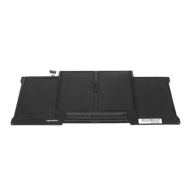 MOVANO Akku A1377 für Apple MacBook Air 13 A1496 A1405 - 7200 mAh (54,72 Wh)