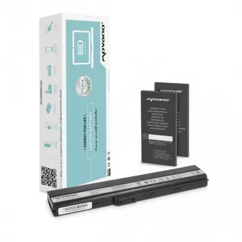 MOVANO Akku A32-K52 für Asus A52 A52F K52 K52F K52J - 4400 mAh (48 Wh)