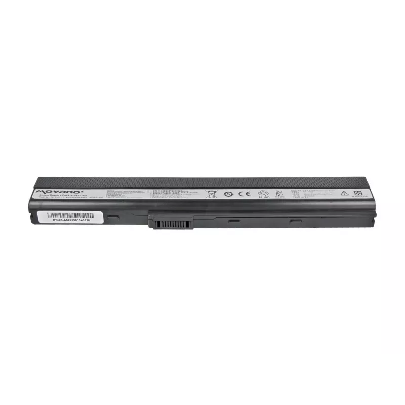 MOVANO Akku A32-K52 für Asus A52 A52F K52 K52F K52J - 4400 mAh (48 Wh)