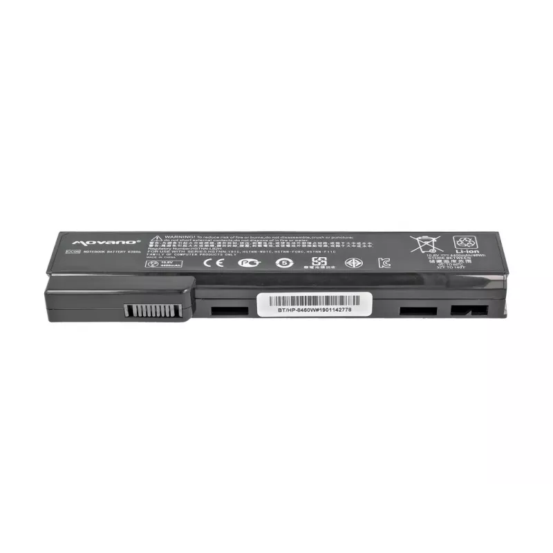 MOVANO Akku für HP EliteBook 8460p 8460w 8470p 8470w - 4400 mAh (48 Wh)