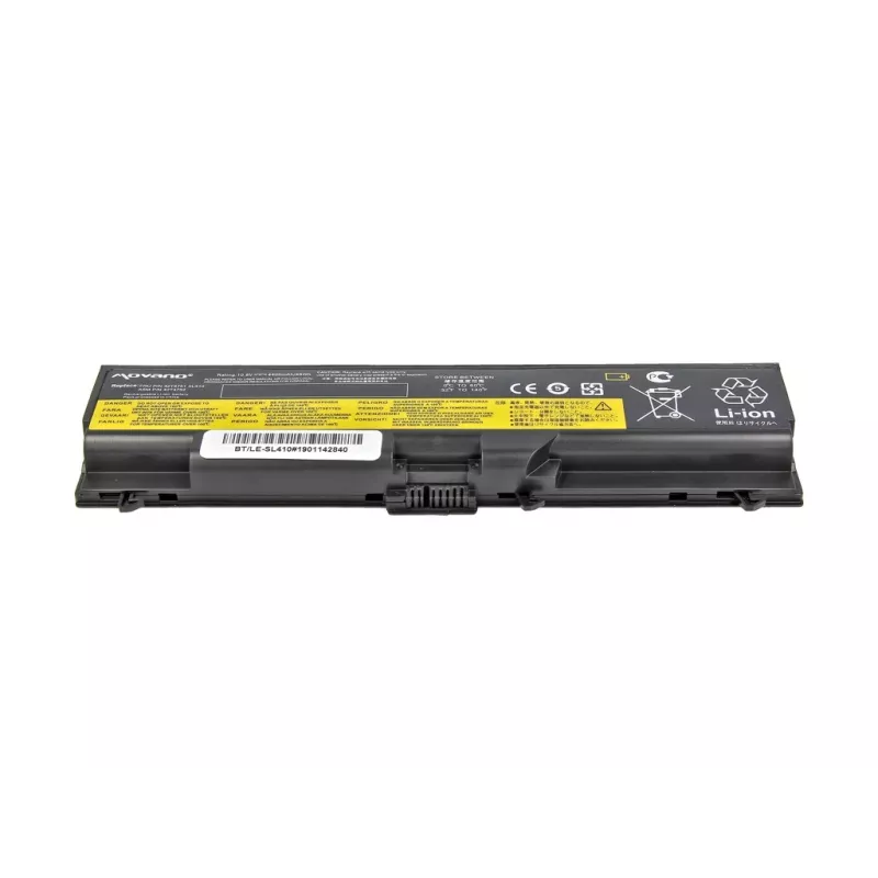 MOVANO Akku 42T4795 für Lenovo ThinkPad T410 T420 T510 - 4400 mAh (48 Wh)