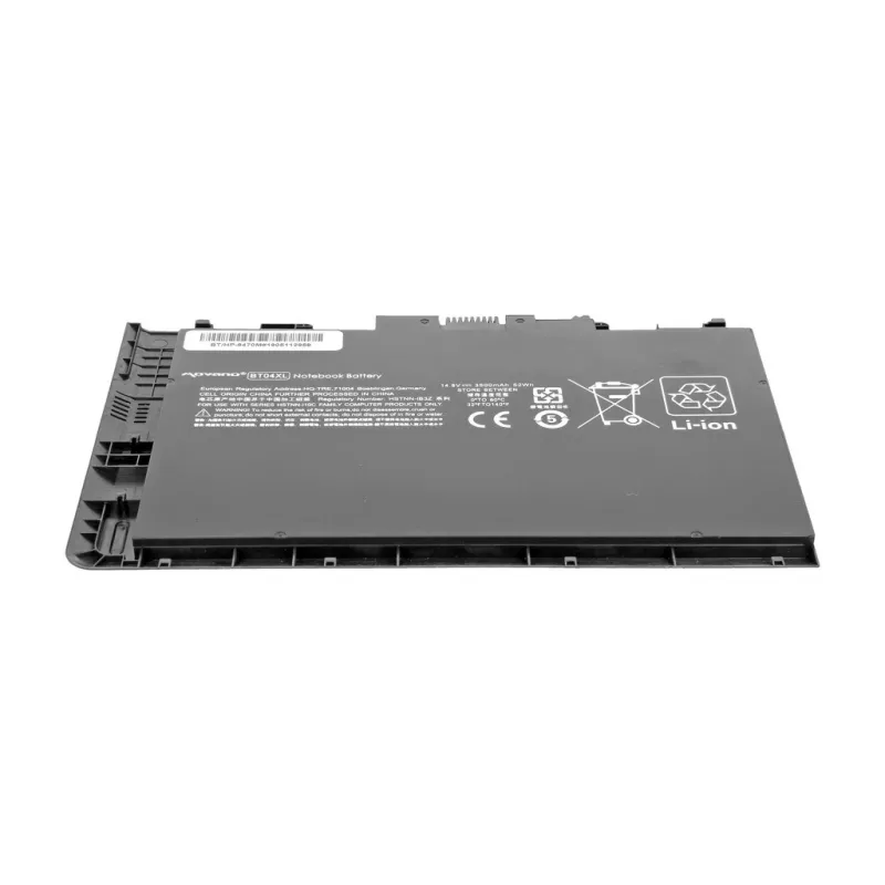 MOVANO Akku BT04XL für HP EliteBook Folio 9470m 9480m - 3500 mAh (52 Wh)