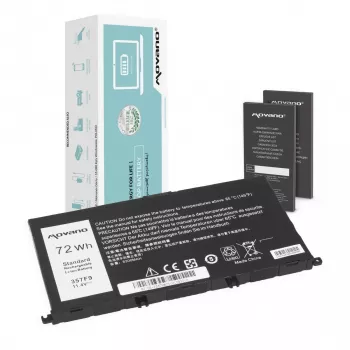 MOVANO Akku 357F9 für Dell Inspiron 5577 7557 - 6300 mAh (72 Wh)