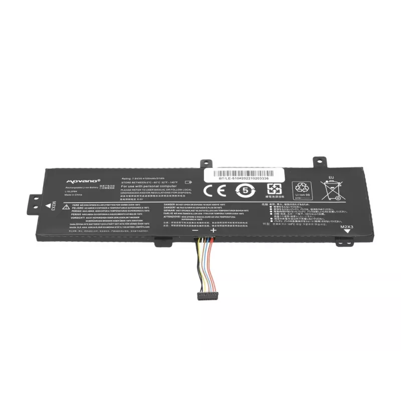 MOVANO Akku L15L2PB4 für Lenovo IdeaPad 510-15ISK - 4100 mAh (31 Wh)