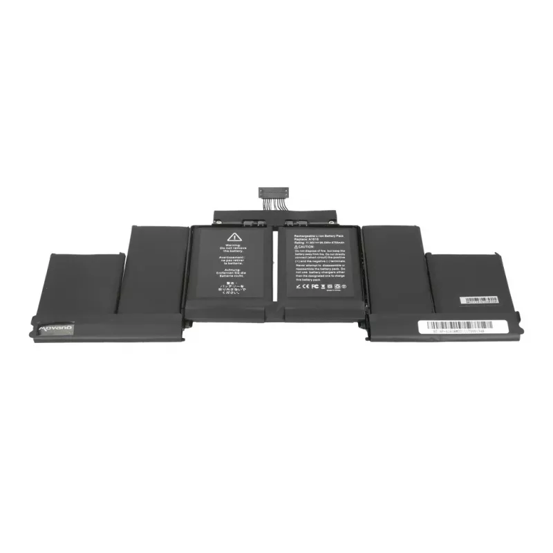 MOVANO Akku A1618 MacBook Pro 15 Retina A1398 2015 - 8755 mAh (99,5 Wh)