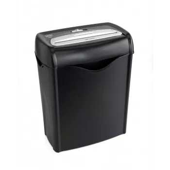 WALLNER Shredder XD1000S Cross-Cut Papierschredder, 10 Blatt, 21 L, Schwarz