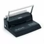 WALLNER IBIND A12 Comb Bindegerät, manuelle Lochung, 12 Blatt Kapazität, A4, 21 Löcher, Metallbasis