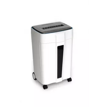 WALLNER Aktenvernichter HD-220 C2 Partikelschnitt, 6 Blatt, 10 L, Schwarz