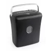 WALLNER Shredder XD1012 CD Cross-Cut Papier-Schredder, 6 Blatt, 10 L, Schwarz