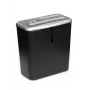 WALLNER Aktenvernichter XD805 CD Cross-Cut Papierschredder, 8 Blatt, 15L, Schwarz