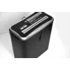 WALLNER Aktenvernichter XD805 CD Cross-Cut Papierschredder, 8 Blatt, 15L, Schwarz