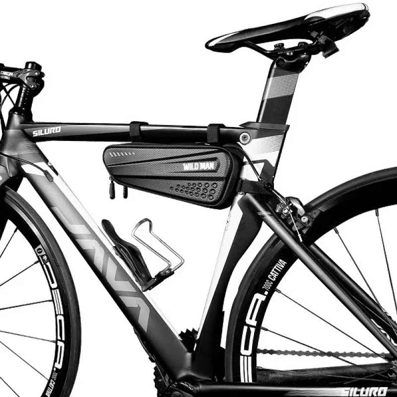 WILDMAN Bicycle Frame Bag M ES41.2L Black