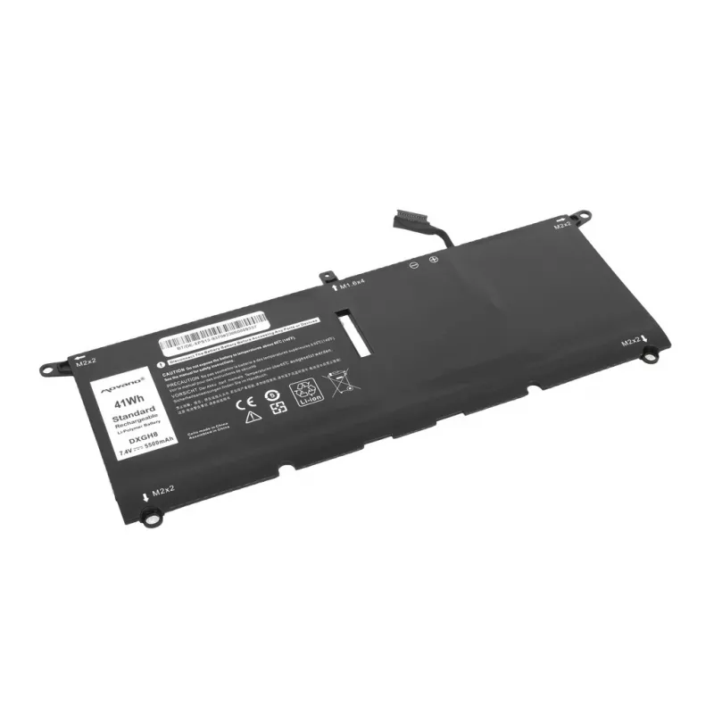 MOVANO Akku DXGH8 G8VCF für Dell XPS 13 9370 9380 - 5500 mAh (41 Wh)