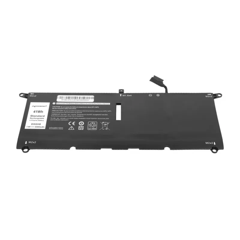 MOVANO Akku DXGH8 G8VCF für Dell XPS 13 9370 9380 - 5500 mAh (41 Wh)