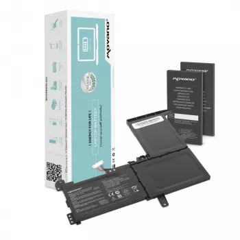 MOVANO Akku B31N1637 für Asus VivoBook S15 S510 F510 - 3600 mAh (41 Wh)