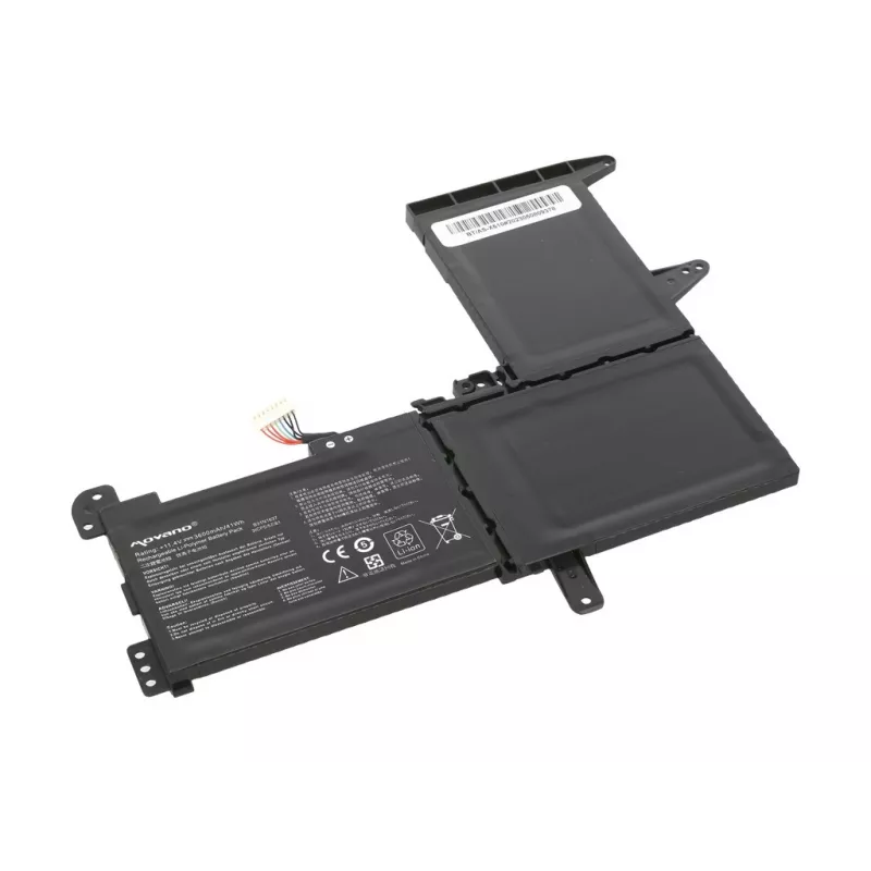 MOVANO Akku B31N1637 für Asus VivoBook S15 S510 F510 - 3600 mAh (41 Wh)
