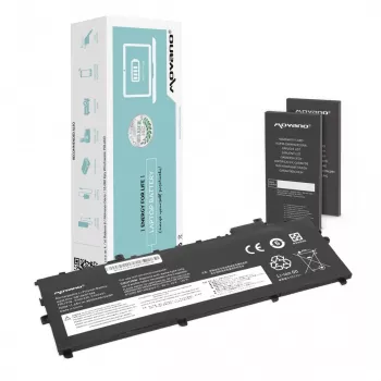 MOVANO Akku 01AV430 für Lenovo ThinkPad X1 Carbon 5th Gen 6th Gen 2017 2018 - 4650 mAh (54 Wh)