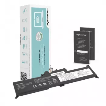 MOVANO Akku 00HW027 01AV434 für Lenovo ThinkPad Yoga 260 370 X380 - 2700 mAh (40 Wh)