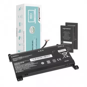 MOVANO Akku FM08 TPN-Q195 für HP Omen 17-AN 12-Pin - 5973 mAh (86 Wh)