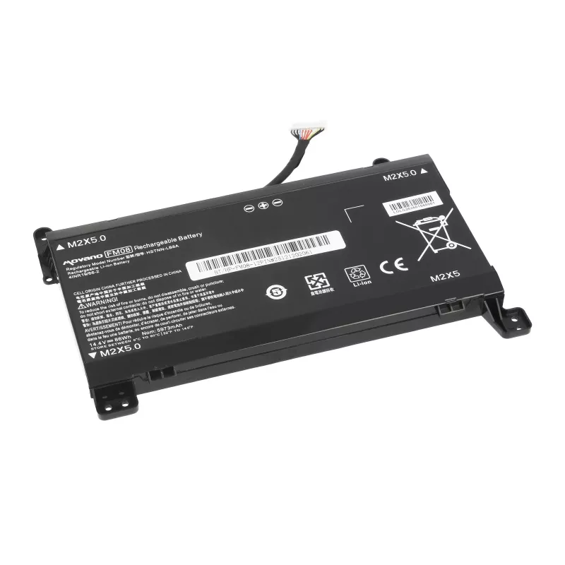 MOVANO Akku FM08 TPN-Q195 für HP Omen 17-AN 12-Pin - 5973 mAh (86 Wh)