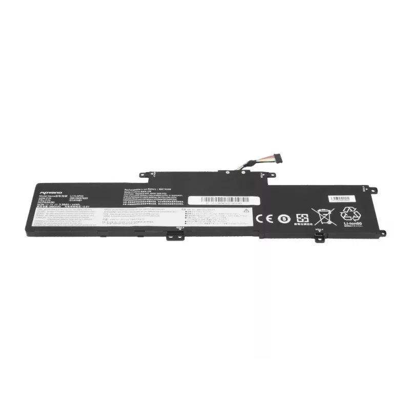 MOVANO Akku L17L3P53 für Lenovo ThinkPad Yoga L380 L390 - 3990 mAh (44 Wh)