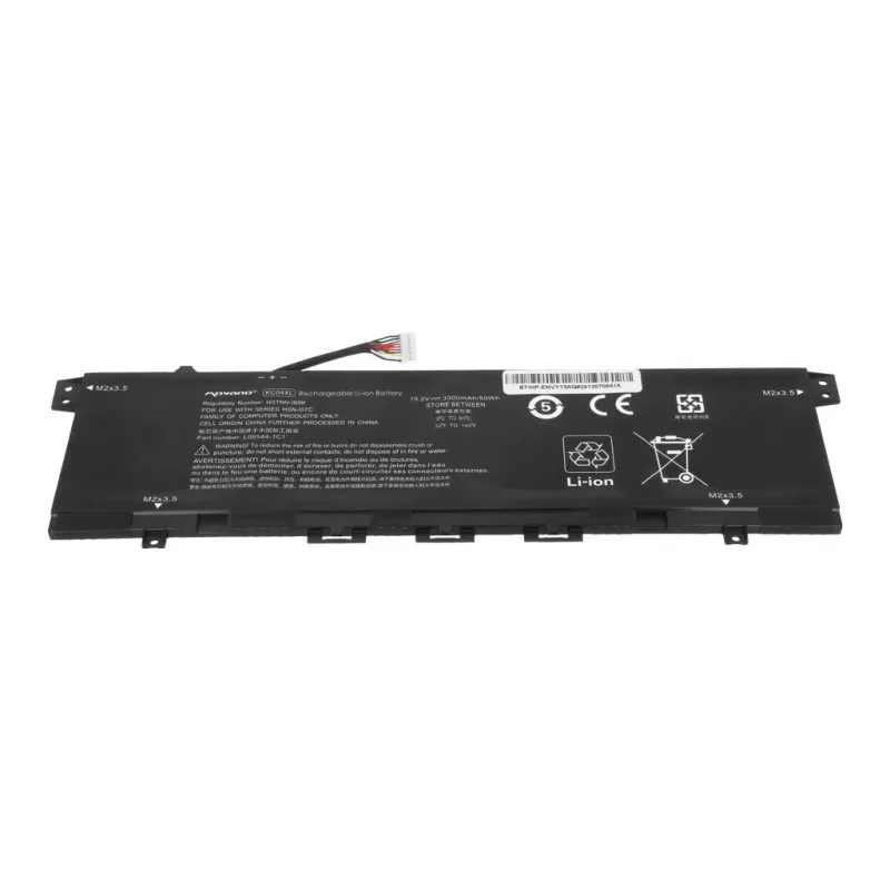 MOVANO Akku KC04XL HSTNN-IB8K HP Envy x360 13-AG 13-AR 13-AH 13-AQ - 3300 mAh (50 Wh)