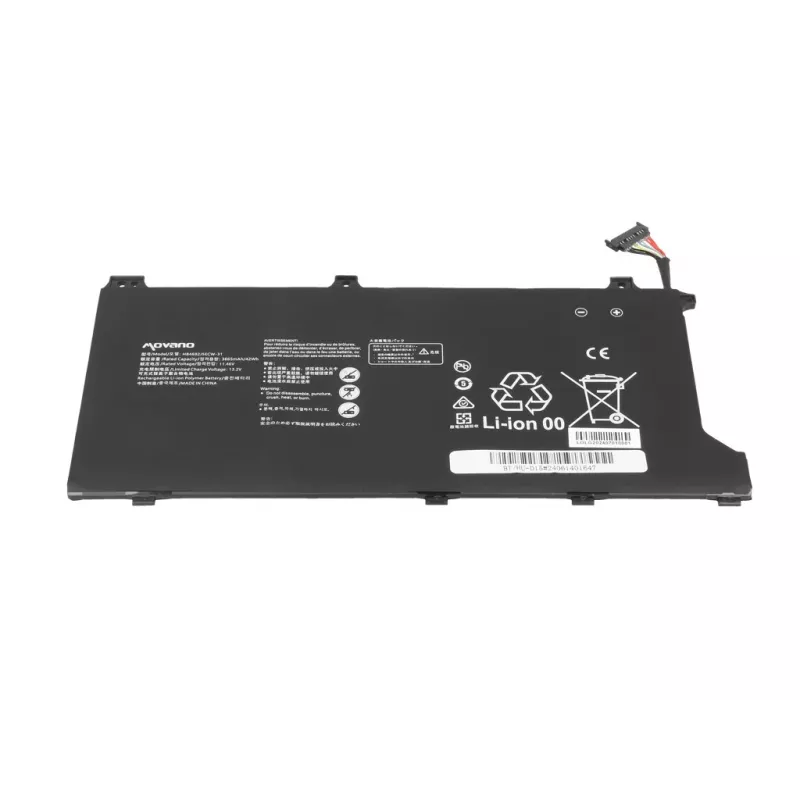 MOVANO Akku HB4692J5ECW-31 für Huawei Matebook D15 - 3665 mAh (42 Wh)