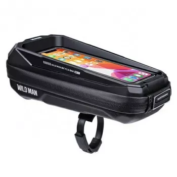WILDMAN MS33 Fahrrad-Oberrohrtasche 0,6L Schwarz