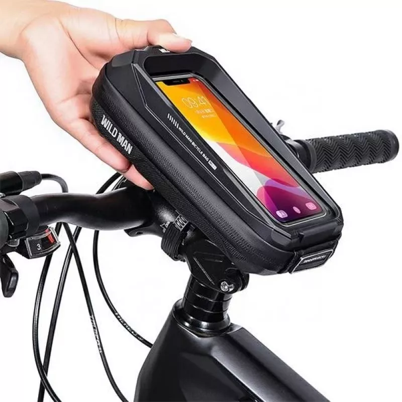 WILDMAN MS33 Fahrrad-Oberrohrtasche 0,6L Schwarz