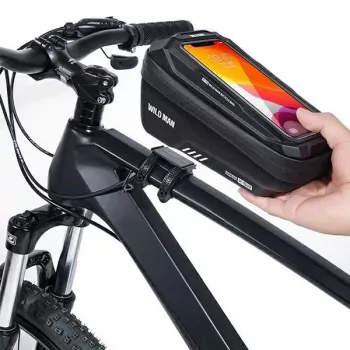 WILDMAN XS2 1L Fahrrad-Rahmentasche Schwarz