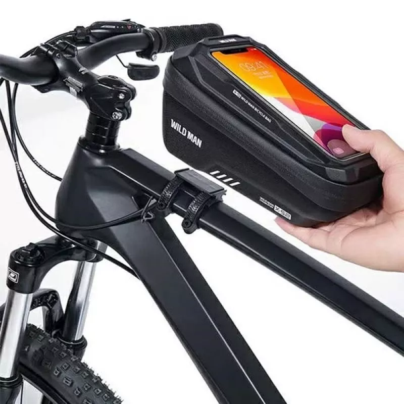 WILDMAN XS2 1L Fahrrad-Rahmentasche Schwarz