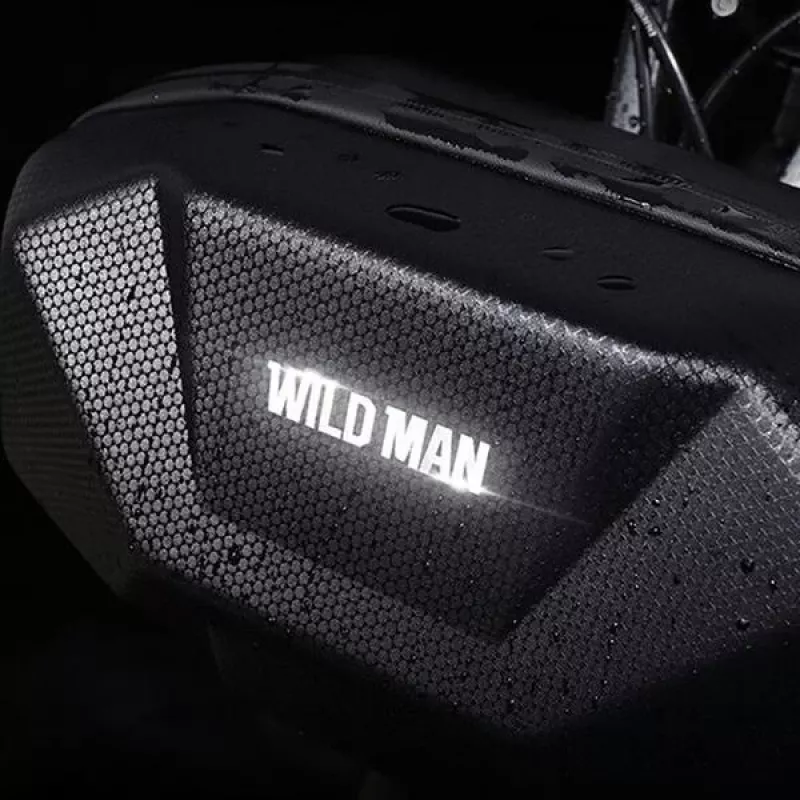 WILDMAN X9 3,5L Fahrrad-Rahmentasche Schwarz