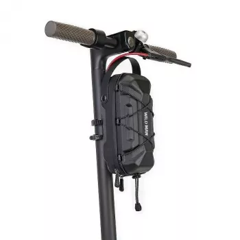 WILDMAN GD6X 2L Lenkertasche für Elektroroller, Schwarz, Hartschale, wasserabweisend