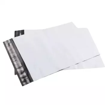 BSTECH PollyMailers K6 50 Stück gepolsterte Bubble-Mailer Weiß