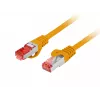 LANBERG Cat.6 S/FTP LSZH Patchkabel 20m Orange Fluke Passed