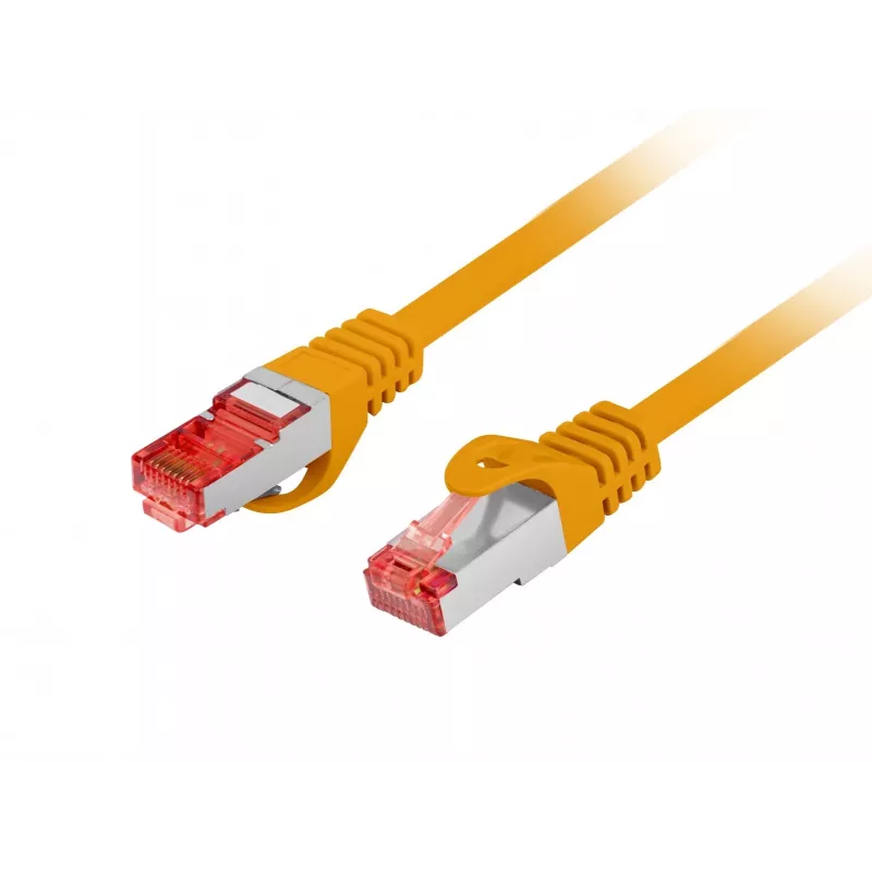 LANBERG Cat.6 S/FTP LSZH Patchkabel 20m Orange Fluke Passed