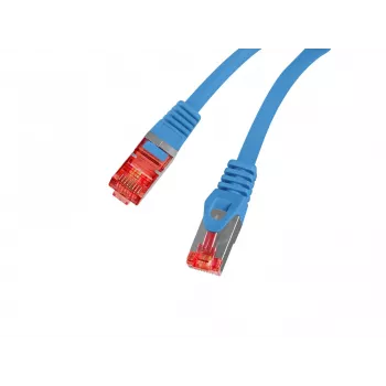 LANBERG Cat.6 S/FTP LSZH Patchkabel 20m Blau Fluke Passed