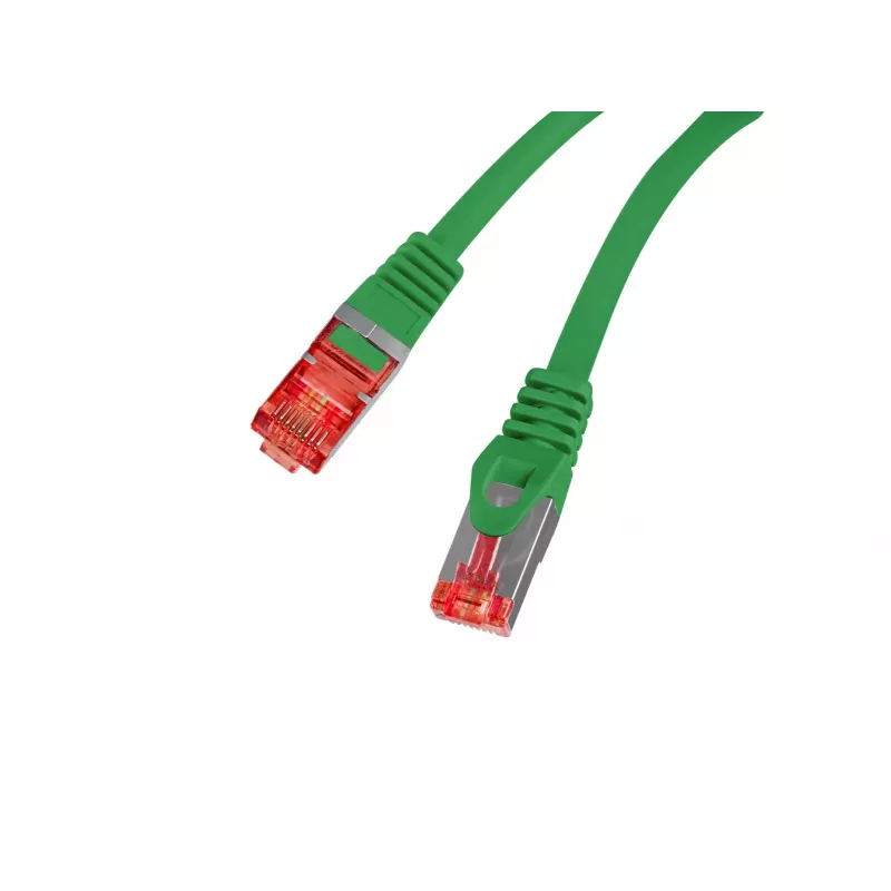 LANBERG Cat.6 S/FTP LSZH Patchkabel 20m Grün Fluke Passed