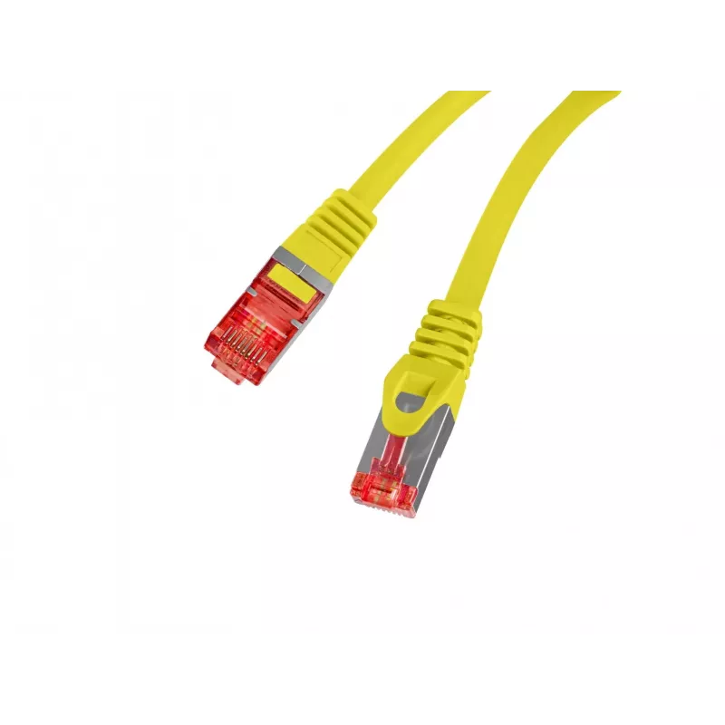 LANBERG Cat.6 S/FTP LSZH Patchkabel 20m Gelb Fluke Passed