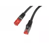 LANBERG Cat.6 S/FTP LSZH Patchkabel 20m Schwarz Fluke Passed