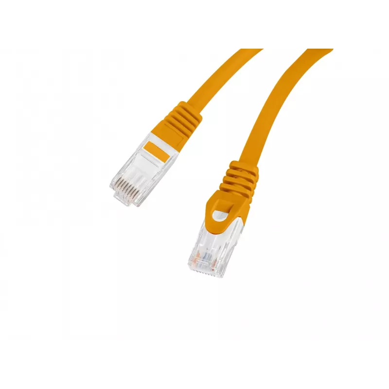 LANBERG Cat.6 UTP LSZH Patchkabel 20m Orange Fluke Passed