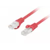 LANBERG Cat.6 UTP LSZH Patchkabel 20m Rot Fluke Passed