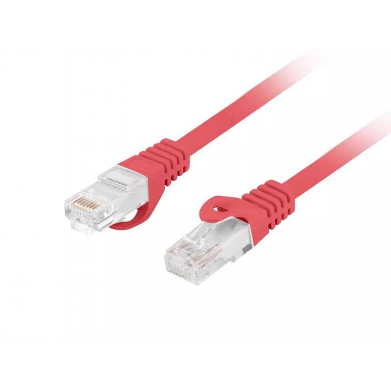 LANBERG Cat.6 UTP LSZH Patchkabel 20m Rot Fluke Passed