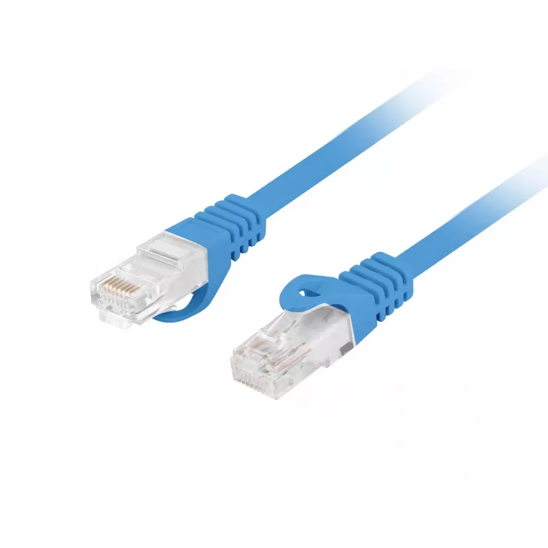 LANBERG Cat.6 UTP LSZH Patchkabel 20m Blau Fluke Passed
