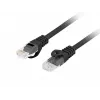 LANBERG Cat.6 UTP LSZH CU Patchkabel 20m Schwarz Fluke Passed