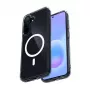 Crong Hybrid Clear Magnetic Case für Samsung Galaxy A57, Transparent, MagSafe-kompatibel