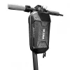 WILDMAN Electric Scooter Storage Bag 3L Black Frame Bag for Xiaomi Ninebot