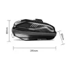 WILDMAN E7S XS Satteltasche unter dem Sattel 1,2 L Schwarz